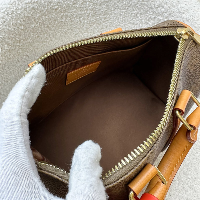 LV Keepall BandouliÃƒÂ¨re 25 in Monogram Dust Coated Canvas and GHW (Model: M11542)