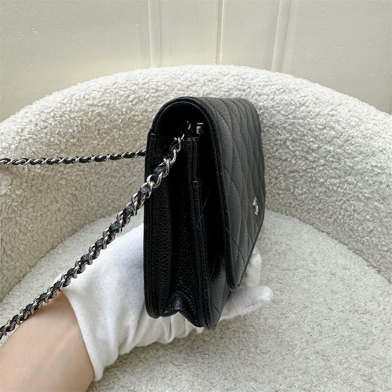 GLM-Classic Wallet on Chain WOC in Black Caviar and SHW (Model: AP0250)