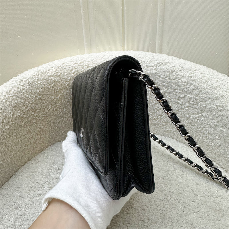 GLM-Classic Wallet on Chain WOC in Black Caviar and SHW (Model: AP0250)