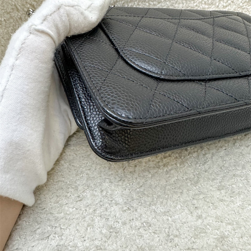 GLM-Classic Wallet on Chain WOC in Black Caviar and SHW (Model: AP0250)