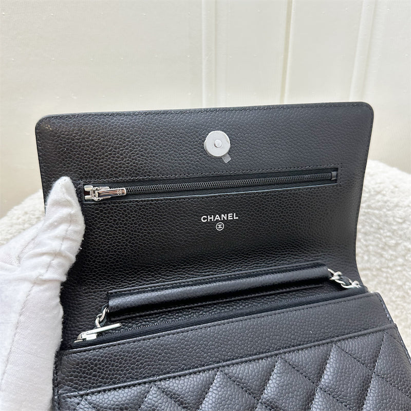 GLM-Classic Wallet on Chain WOC in Black Caviar and SHW (Model: AP0250)