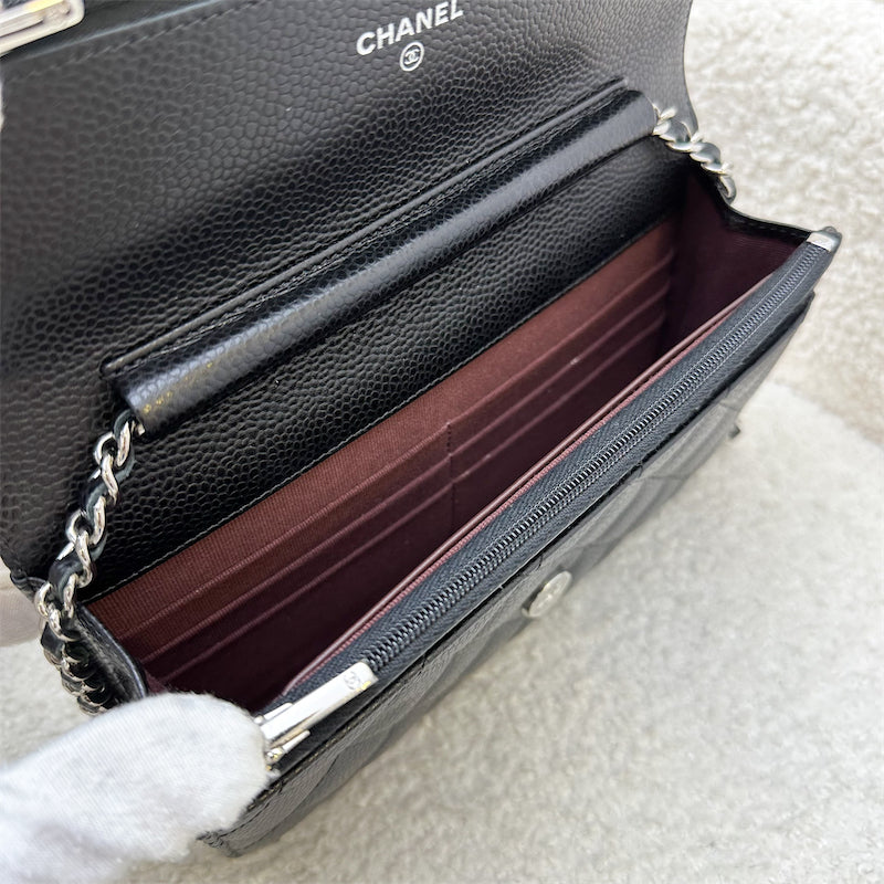 GLM-Classic Wallet on Chain WOC in Black Caviar and SHW (Model: AP0250)