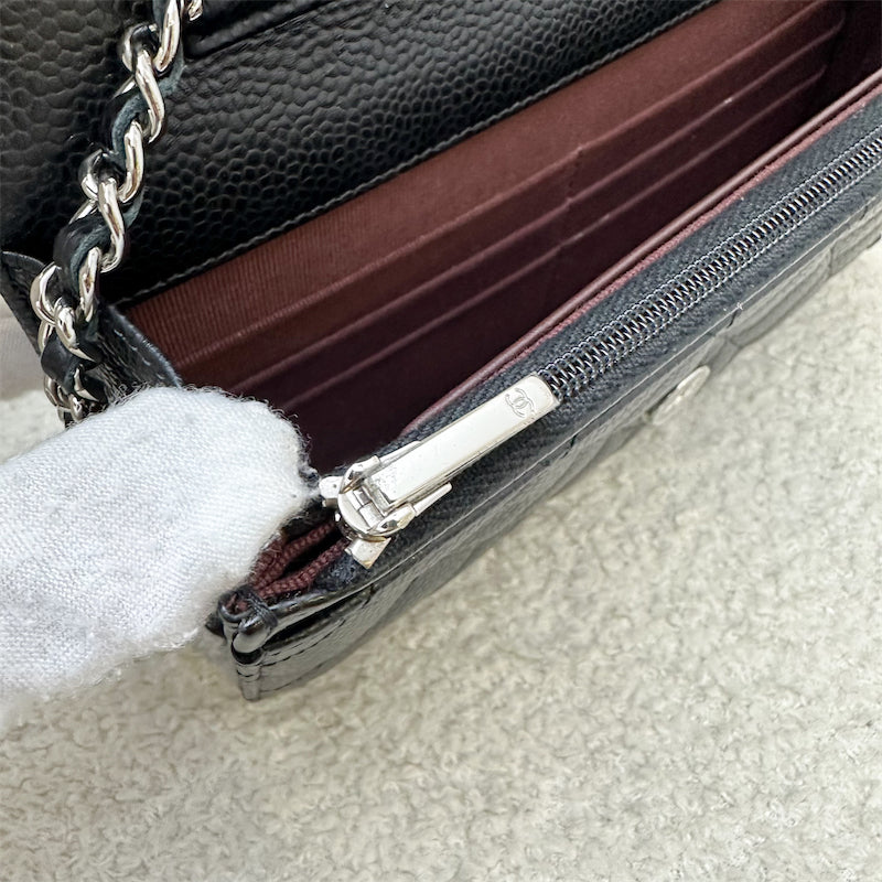 GLM-Classic Wallet on Chain WOC in Black Caviar and SHW (Model: AP0250)
