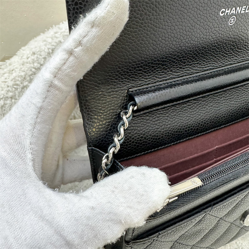 GLM-Classic Wallet on Chain WOC in Black Caviar and SHW (Model: AP0250)