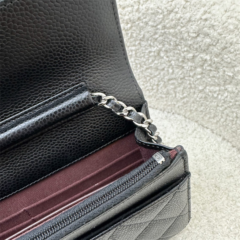 GLM-Classic Wallet on Chain WOC in Black Caviar and SHW (Model: AP0250)