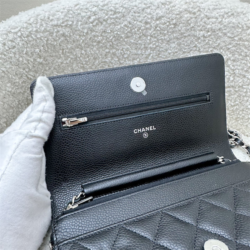 GLM-Classic Wallet on Chain WOC in Black Caviar and SHW (Model: AP0250)