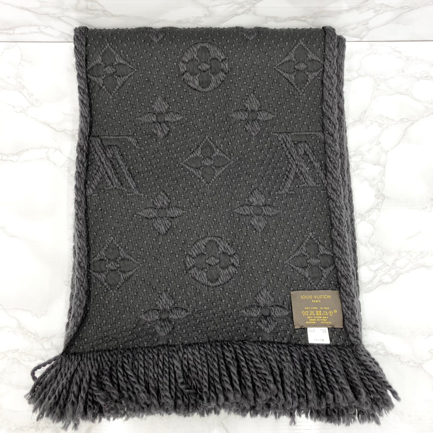 LOUIS VUITTON Logomania muffler