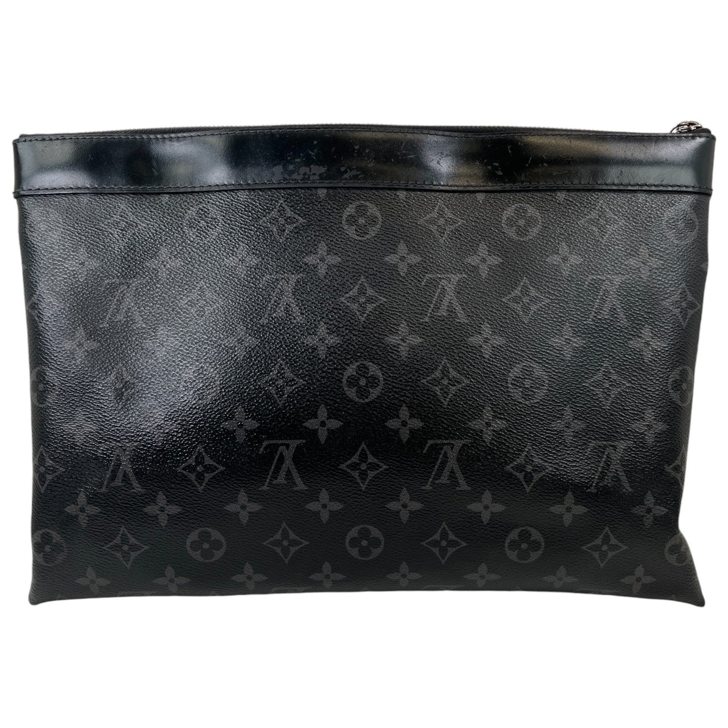 Men's Pochette Discovery Monogram Eclipse Pouch Black