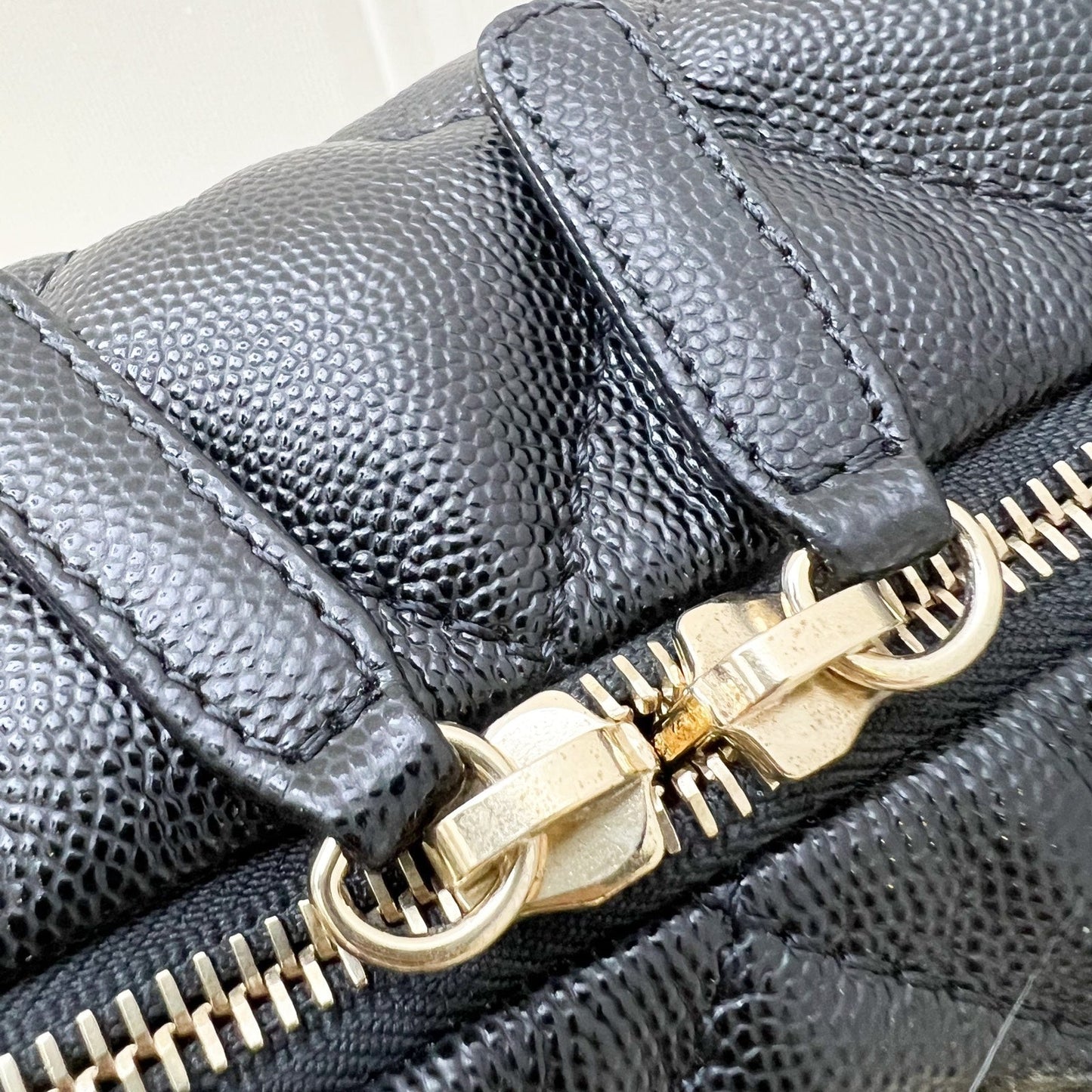 GLM-24P Large Hobo Bag in Black Caviar and LGHW (Model: AS4248)