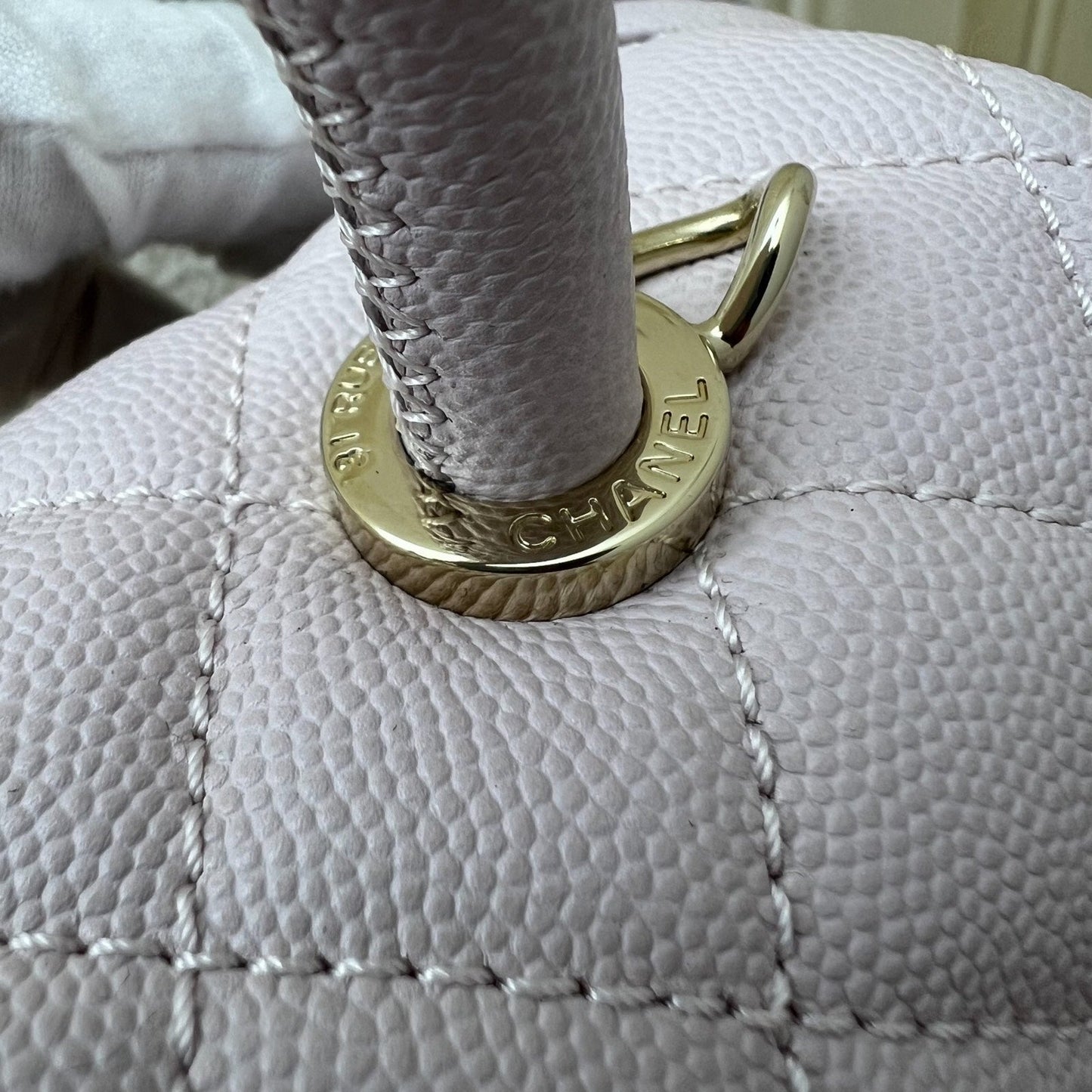 GLM-Medium 29cm Coco Handle in 20A Lilac Caviar and LGHW