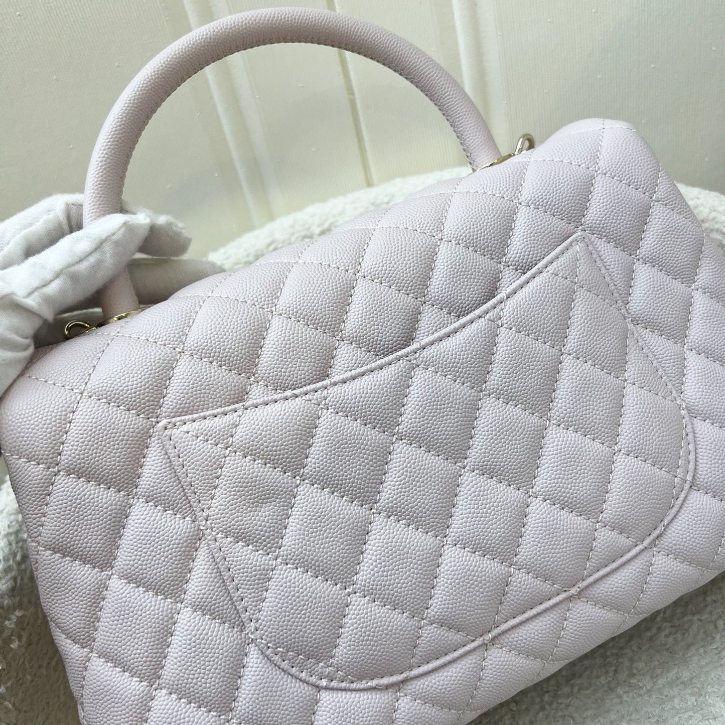 GLM-Medium 29cm Coco Handle in 20A Lilac Caviar and LGHW