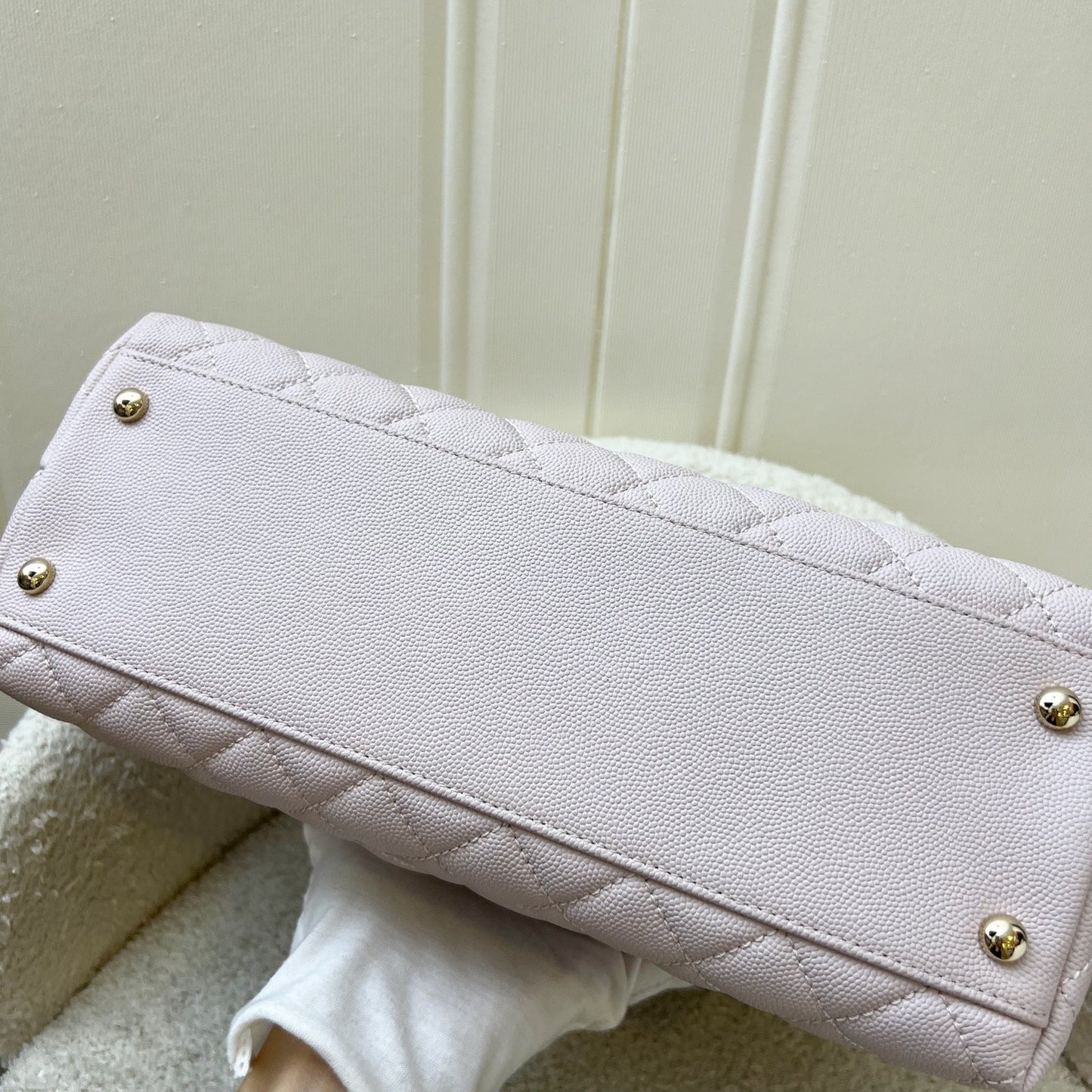 GLM-Medium 29cm Coco Handle in 20A Lilac Caviar and LGHW