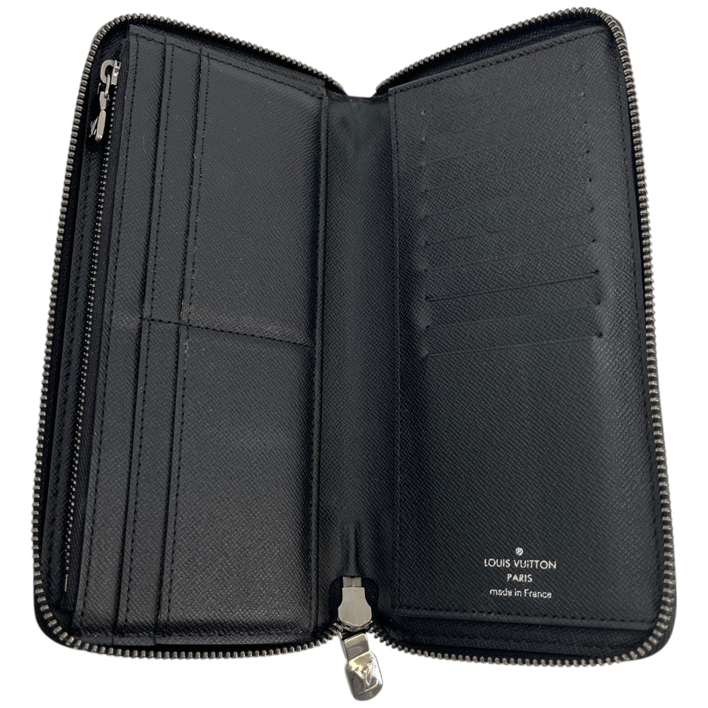 Men's Monogram Zippy Wallet Black