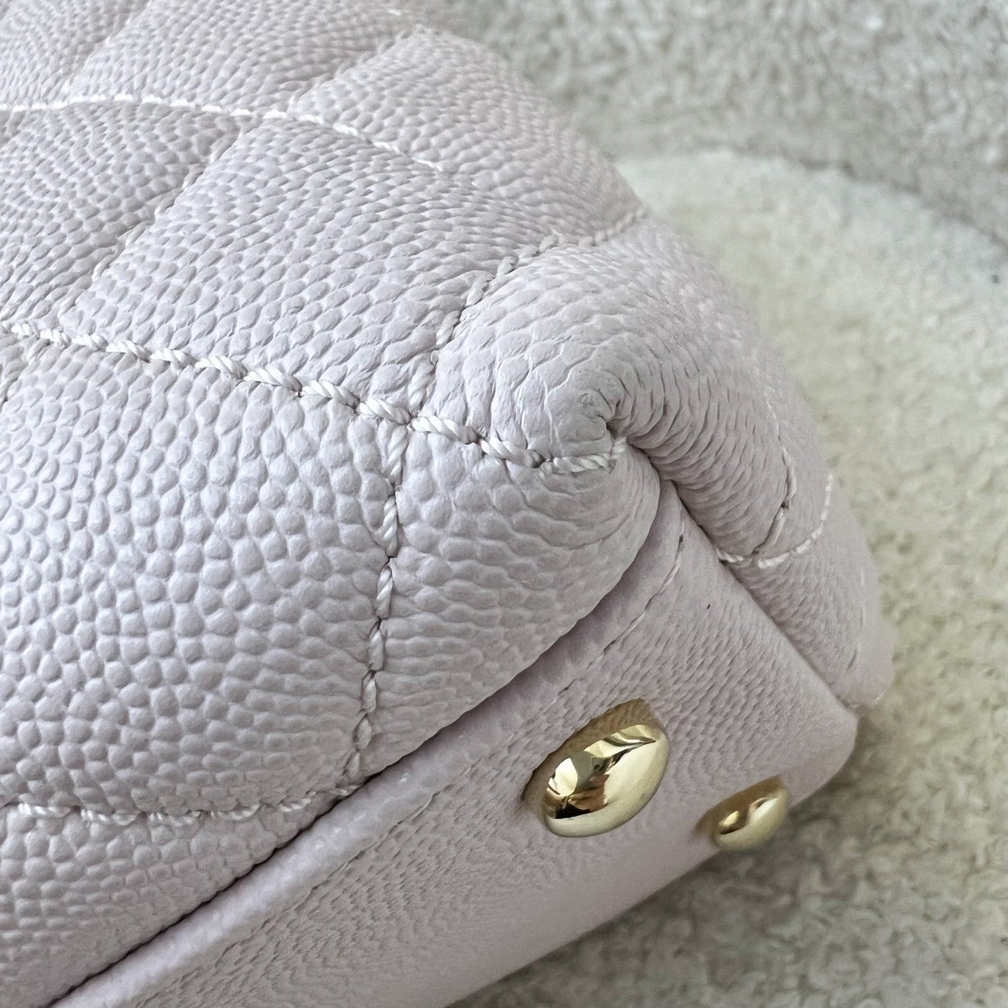 GLM-Medium 29cm Coco Handle in 20A Lilac Caviar and LGHW