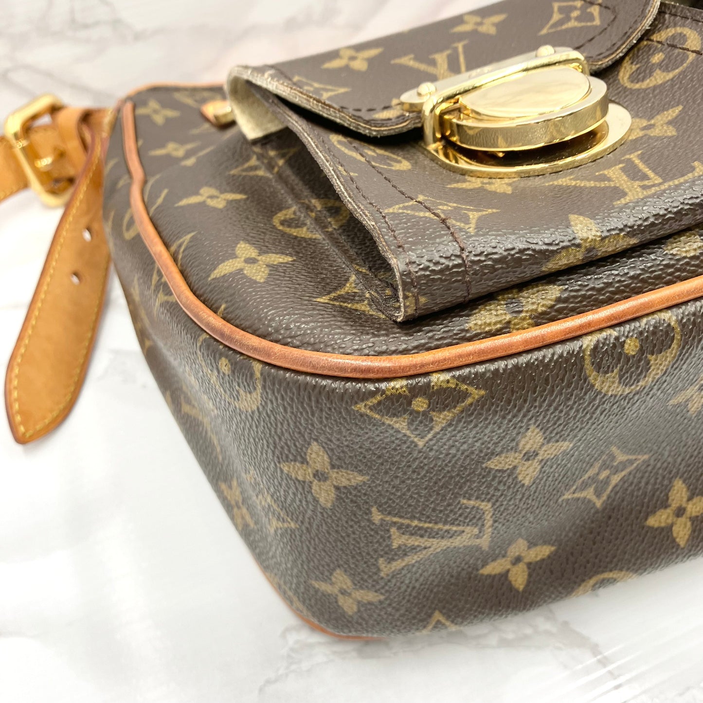 LOUIS VUITTON Monogram Hudson GM