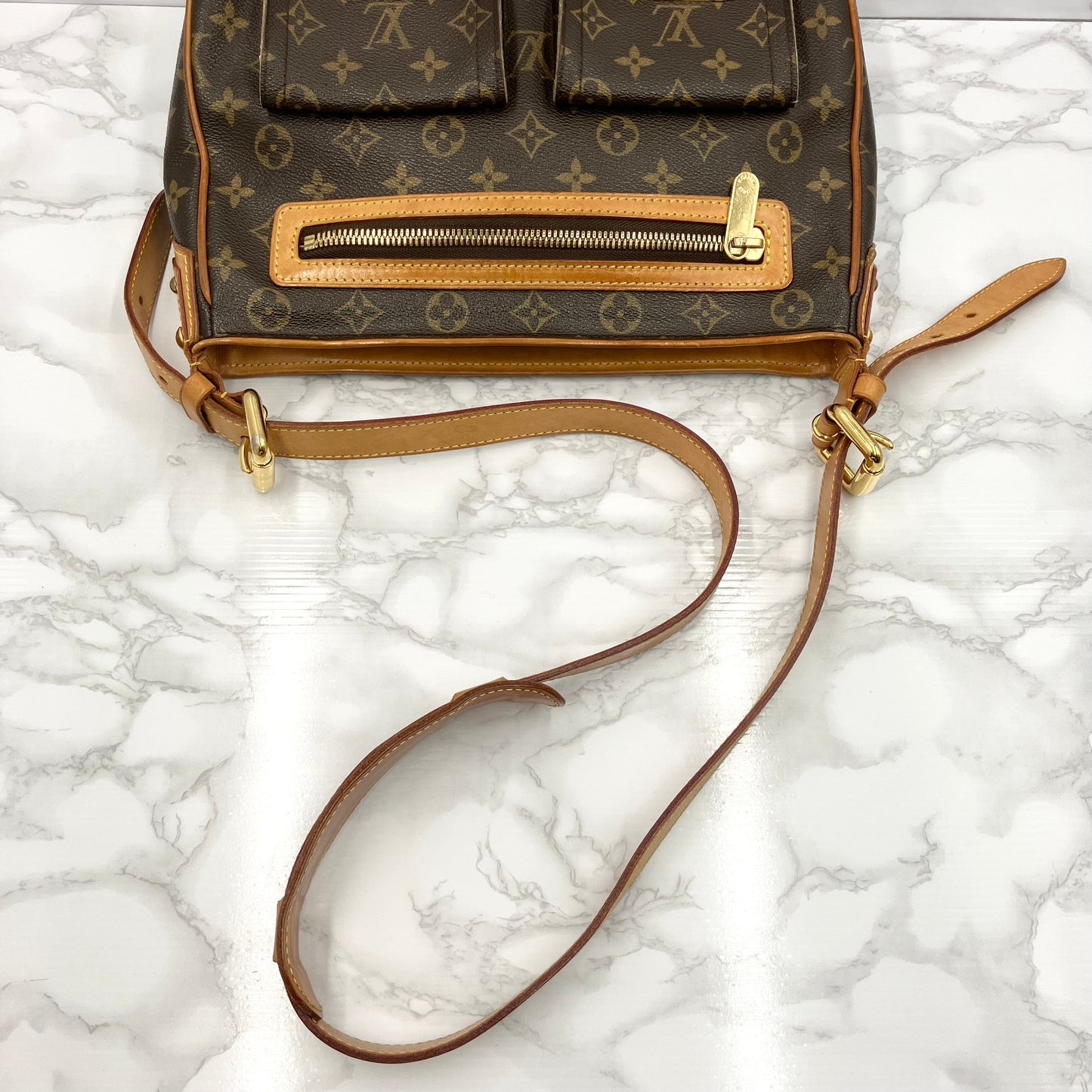 LOUIS VUITTON Monogram Hudson GM
