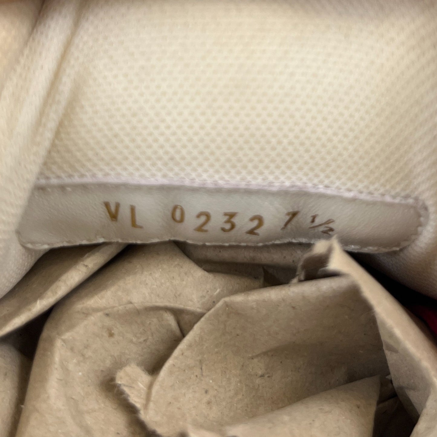 Men's Lv Low Trainers White Size EU 41.5 / UK 7.5