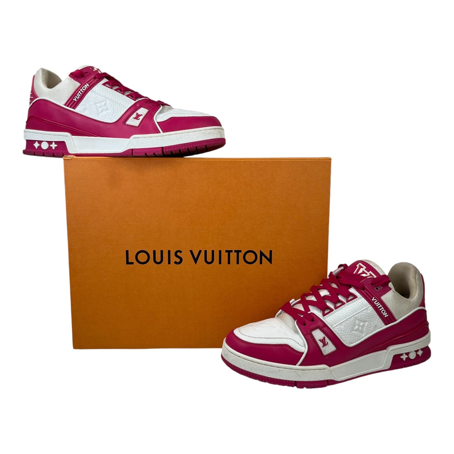 Men's Lv Low Trainers White Size EU 41.5 / UK 7.5