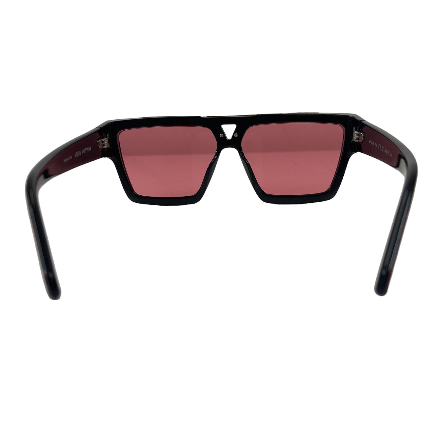 Men's 1.1 Evidence Damier Pop Sunglasses Red