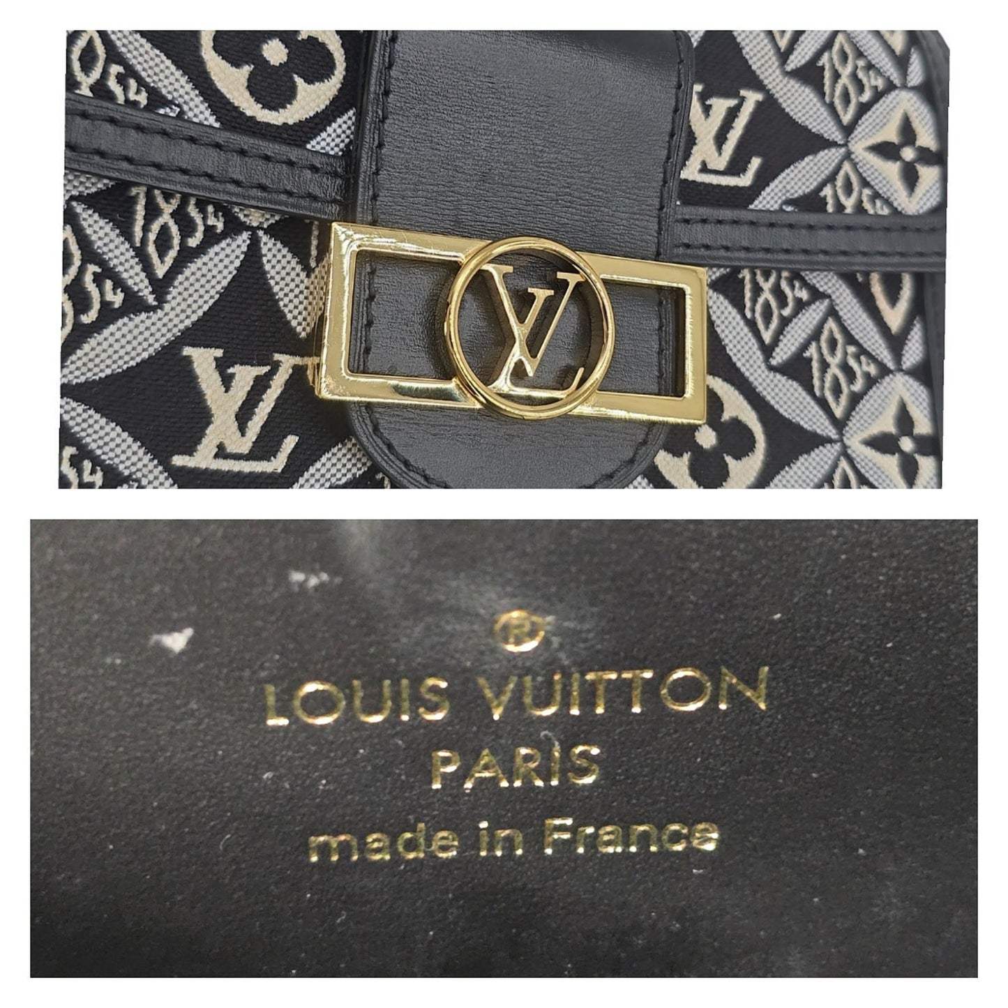 Louis Vuitton Since 1854 Dauphine Monogram Jacquard Chain Wallet