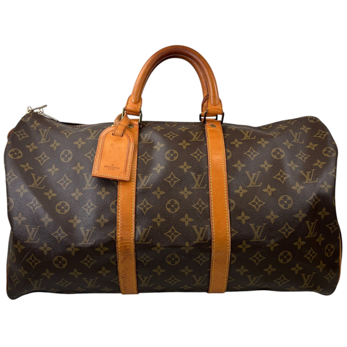 Men's Keepall 50 Monogram Vintage Bag Brown