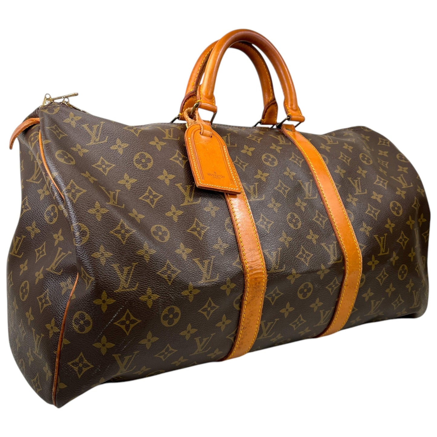 Men's Keepall 50 Monogram Vintage Bag Brown