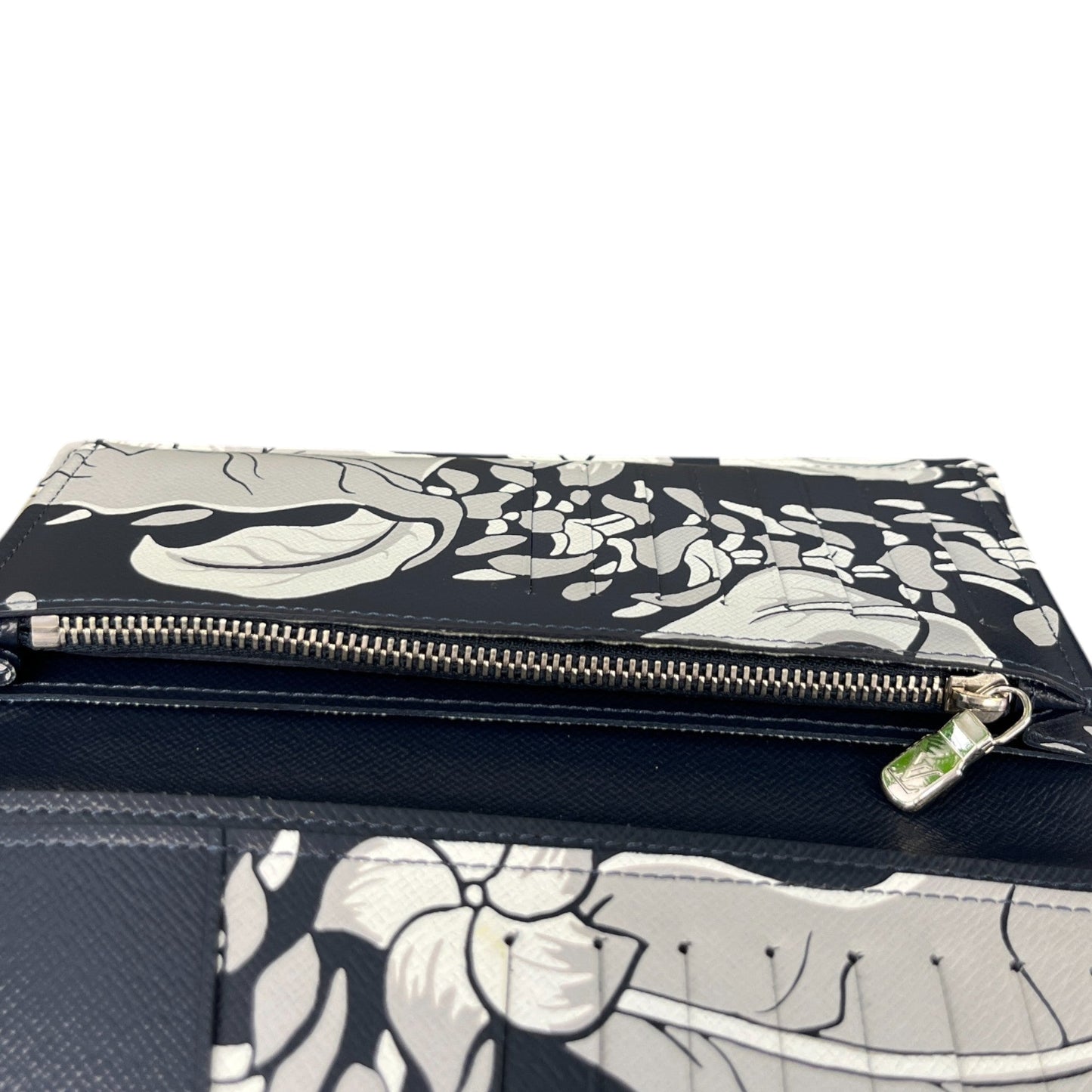 Men's Floral Taiga Braza Wallet Navy