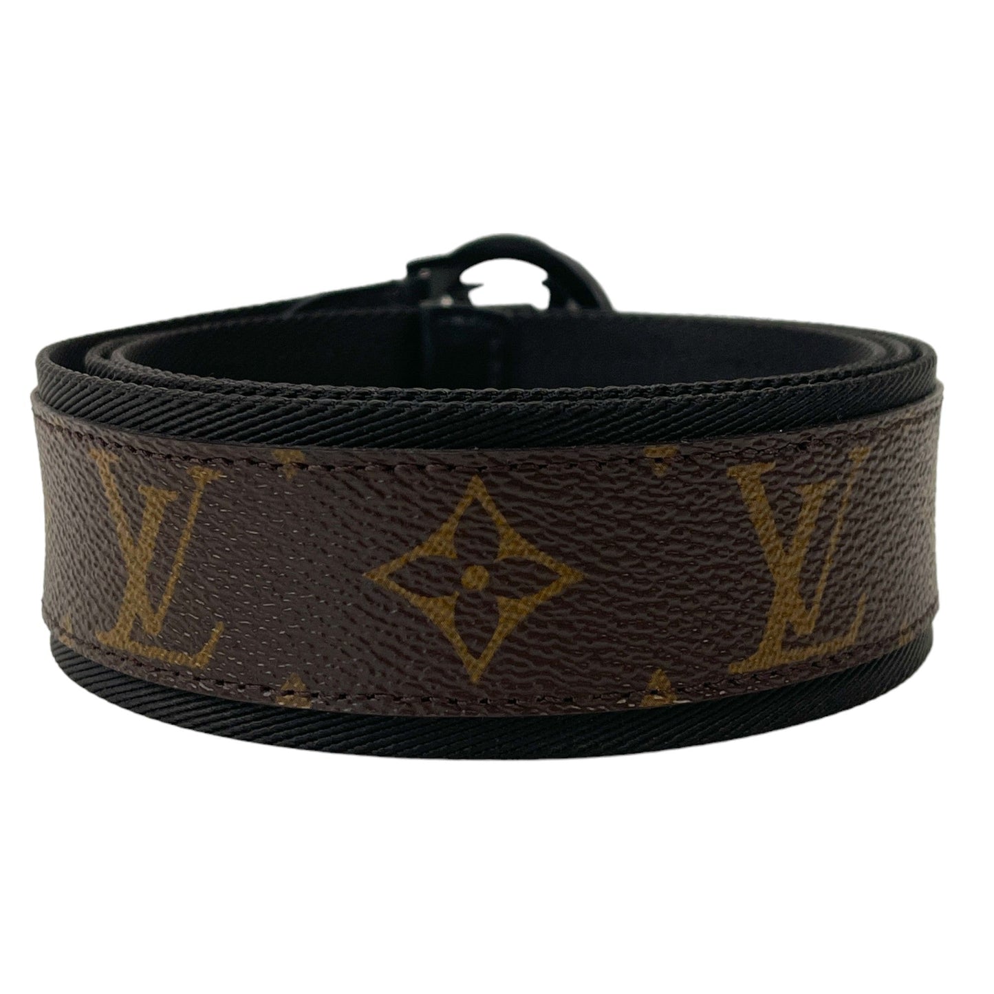 Men's Monogram Belt Brown Size Waist 32"