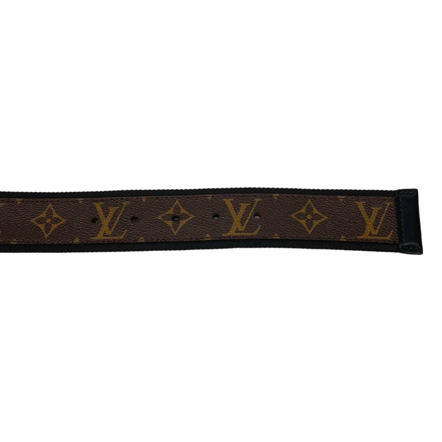 Men's Monogram Belt Brown Size Waist 32"