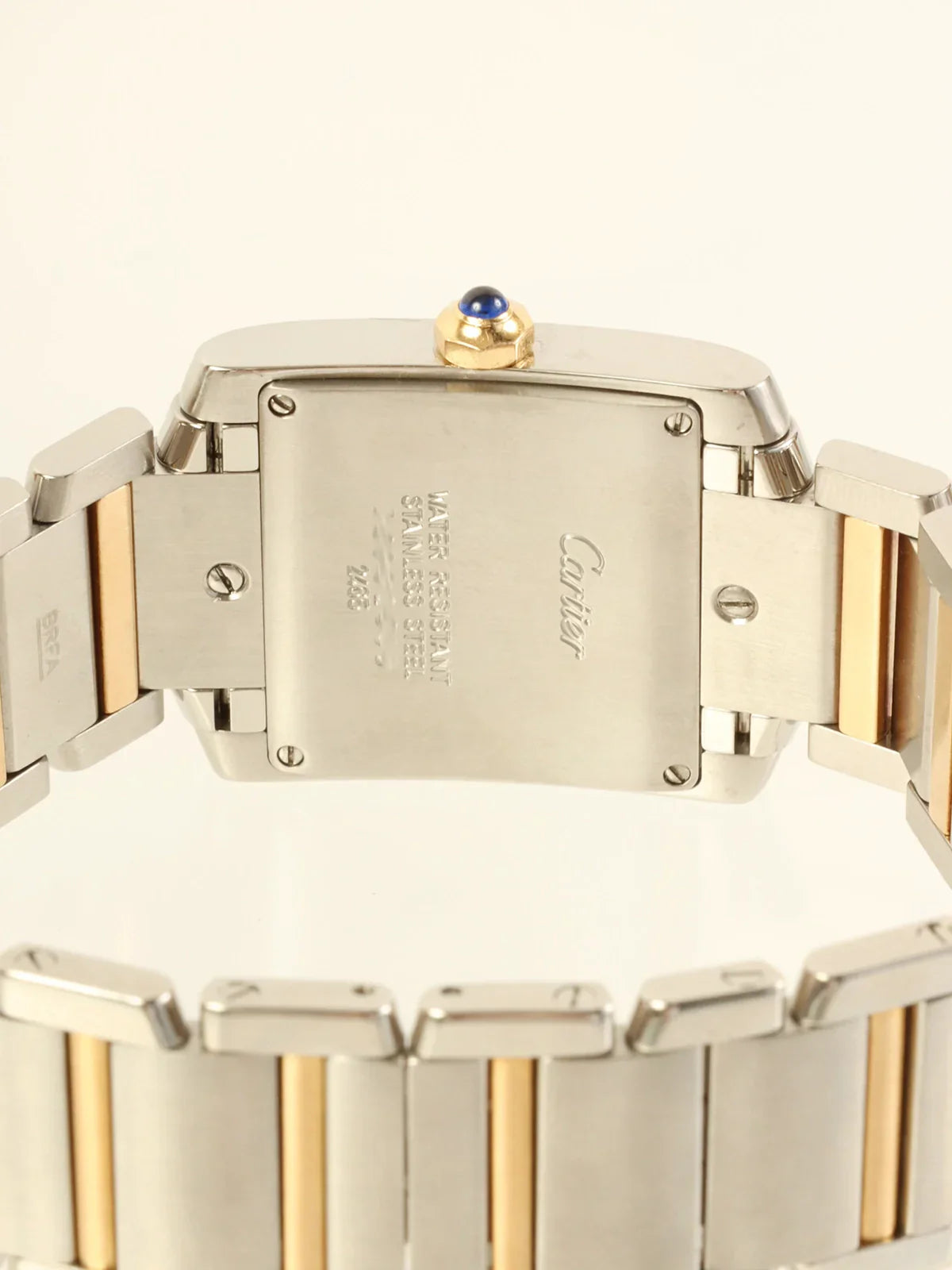 CARTIER Tank Francaise Mm Silver/Gold
