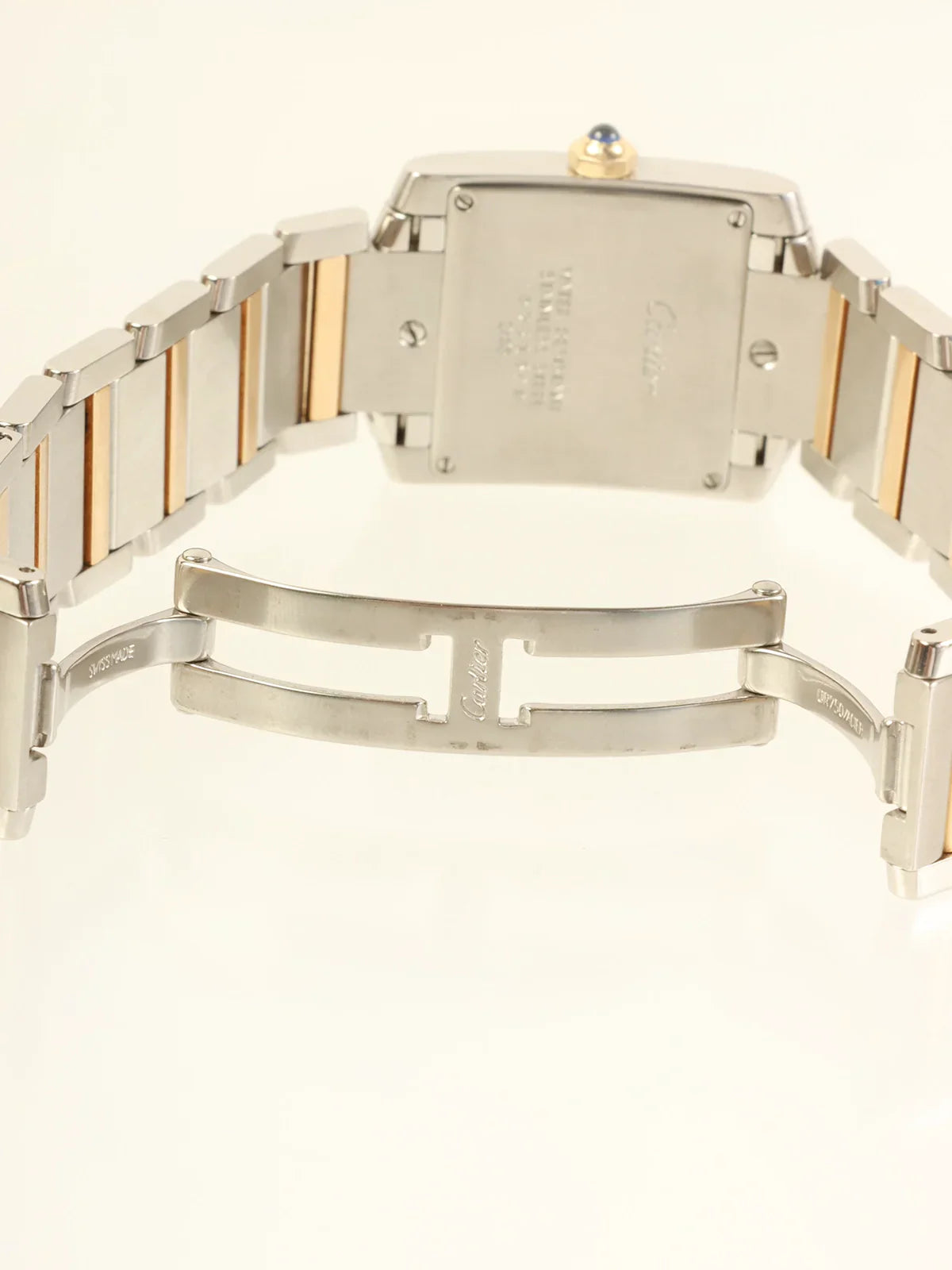 CARTIER Tank Francaise Mm Silver/Gold