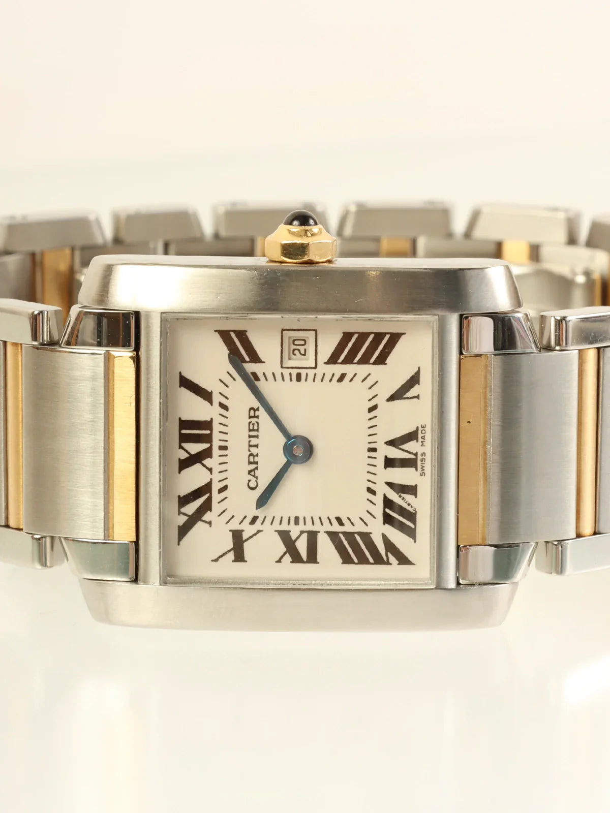 CARTIER Tank Francaise Mm Silver/Gold