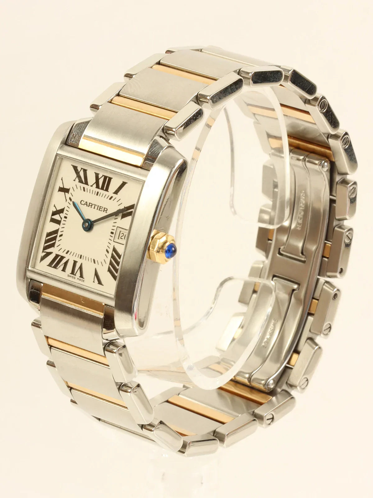 CARTIER Tank Francaise Mm Silver/Gold