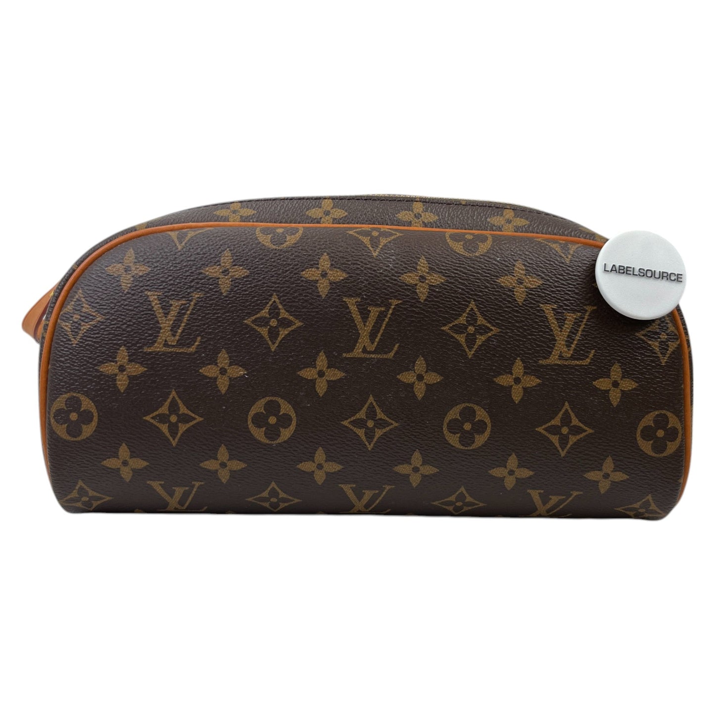 Men's Dopp Kit Toiletry Monogram Toiletry Bag Brown