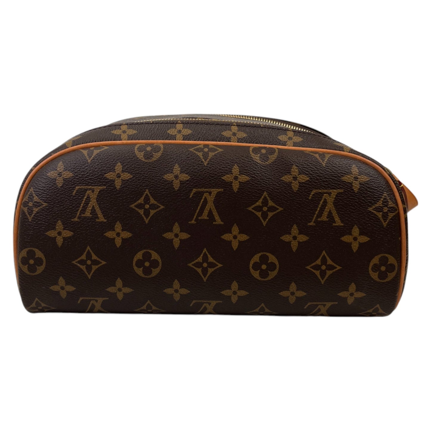 Men's Dopp Kit Toiletry Monogram Toiletry Bag Brown