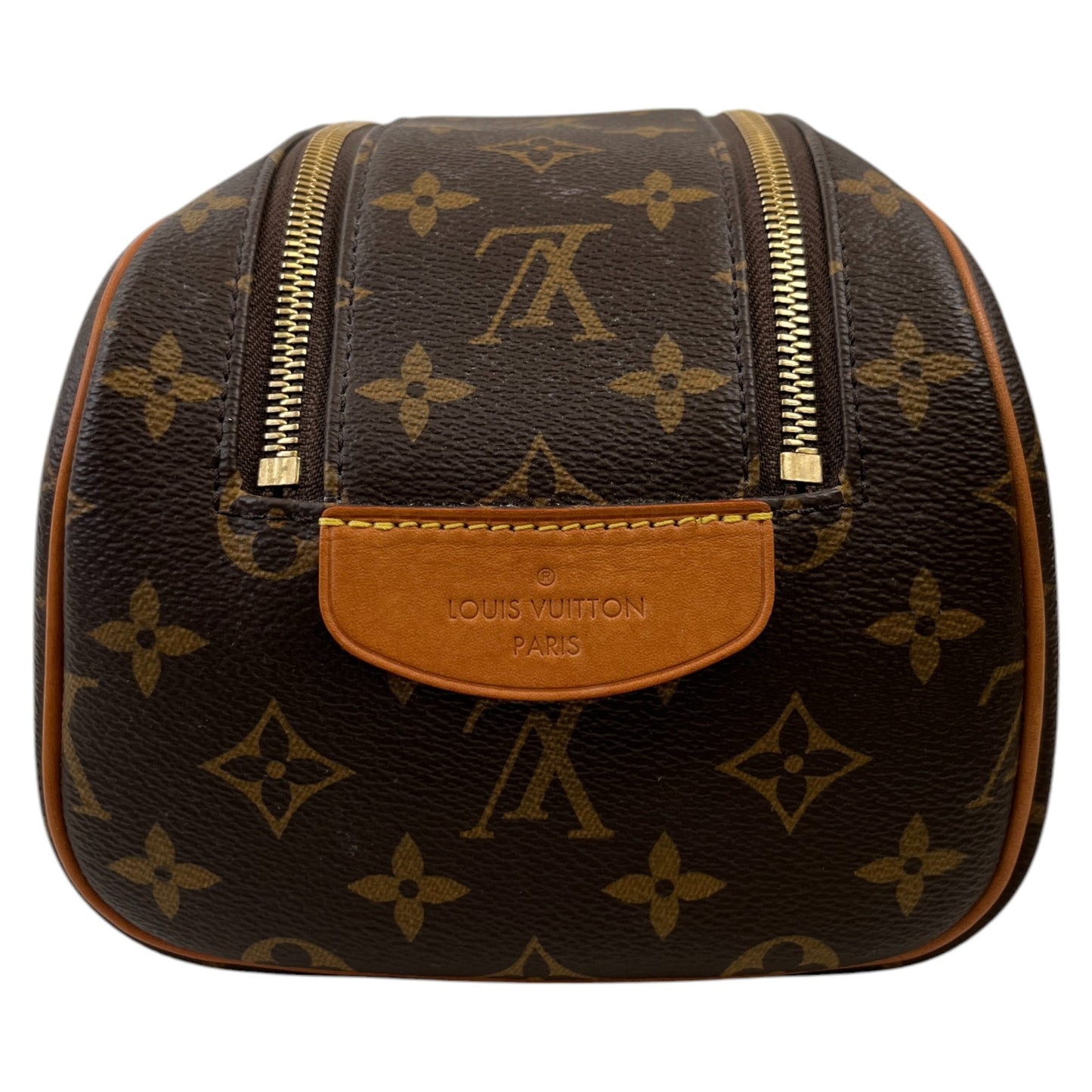Men's Dopp Kit Toiletry Monogram Toiletry Bag Brown