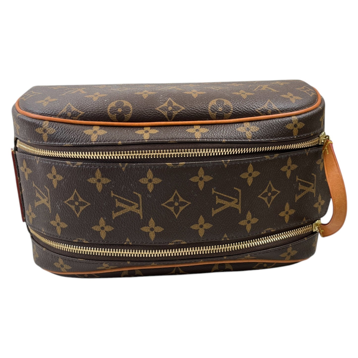 Men's Dopp Kit Toiletry Monogram Toiletry Bag Brown