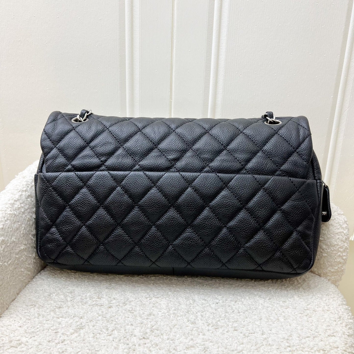 GLM-Easy Caviar Jumbo Flap in Black Caviar and SHW