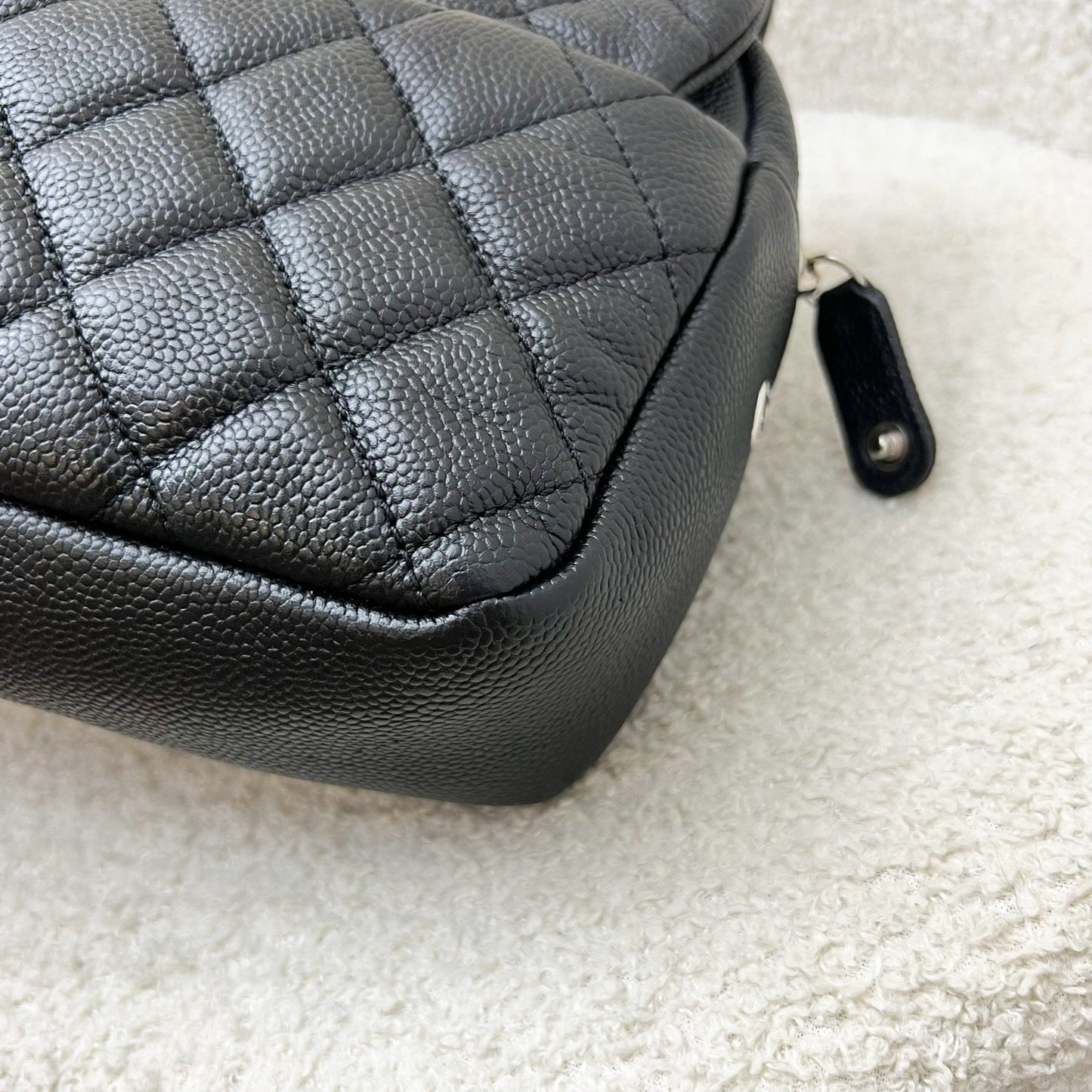 GLM-Easy Caviar Jumbo Flap in Black Caviar and SHW
