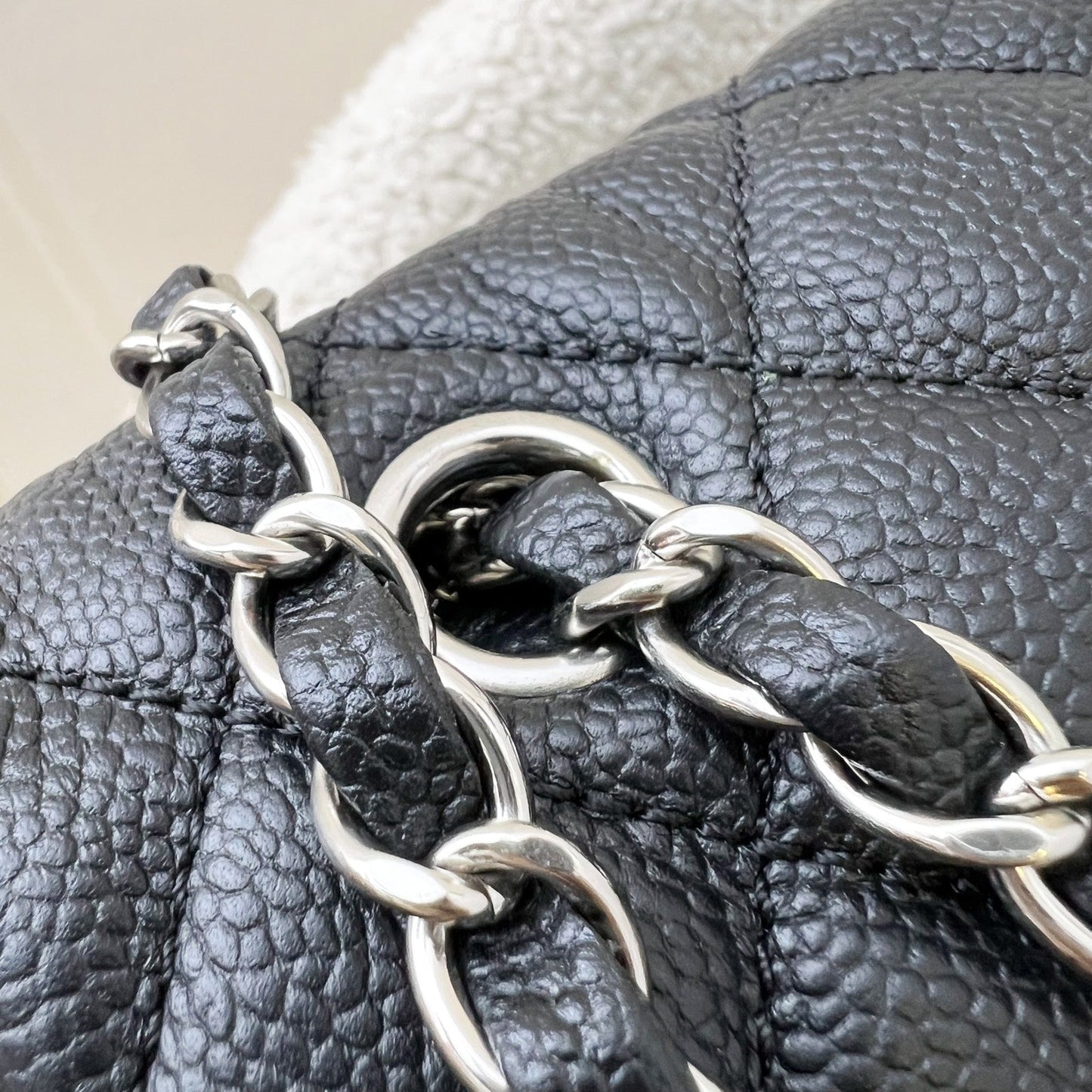GLM-Easy Caviar Jumbo Flap in Black Caviar and SHW