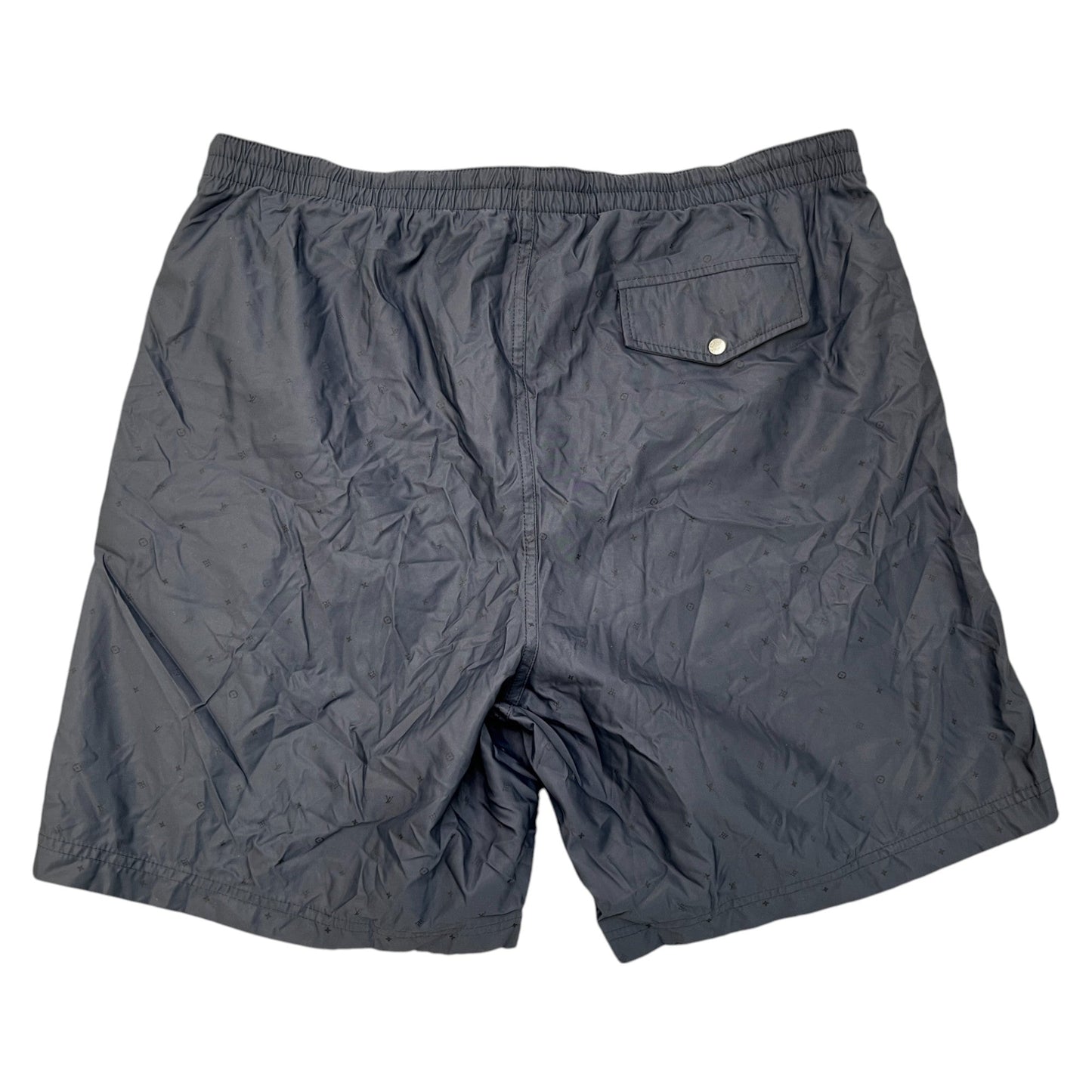 Men's Monogram Swim Shorts Navy Size M