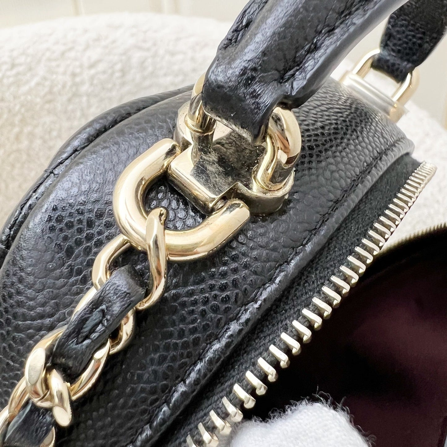 GLM-24C Mini Backpack in Caviar and LGHW (Model: AP3753)