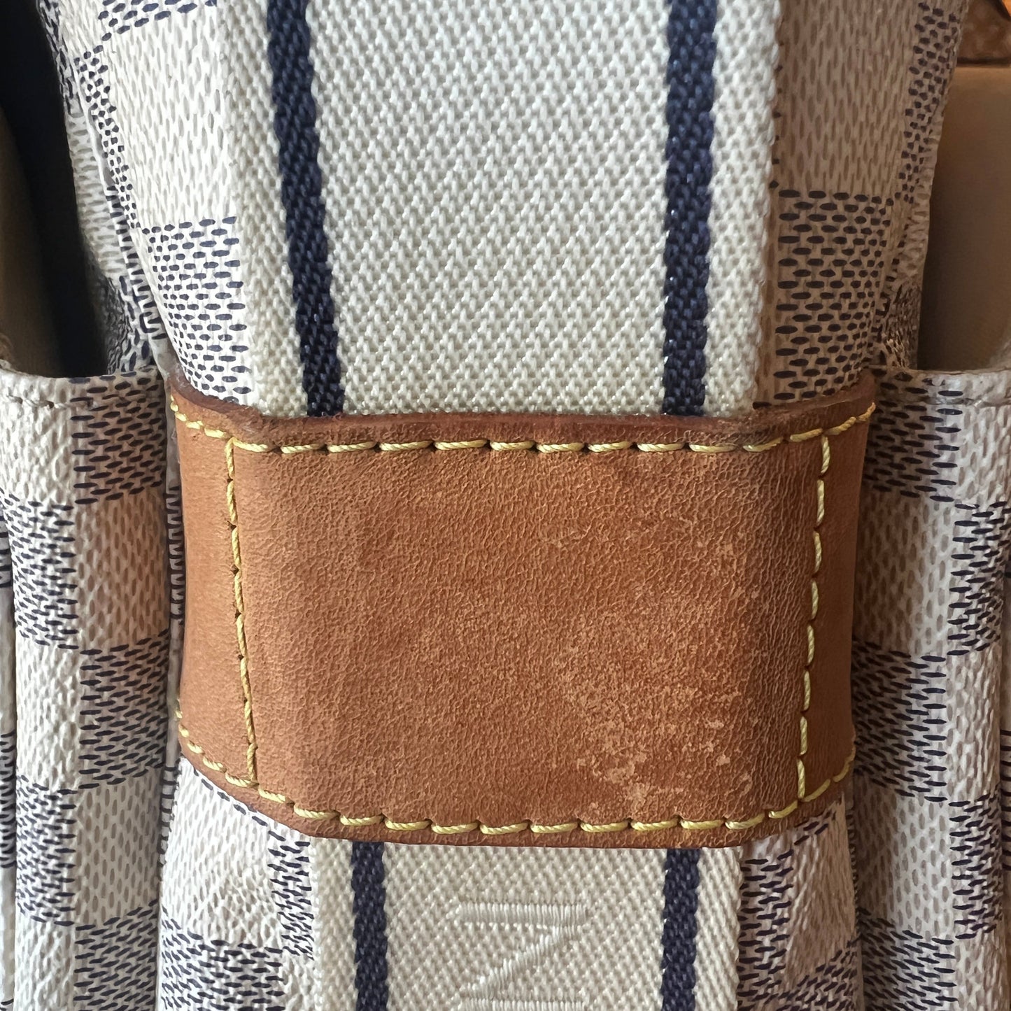LOUIS VUITTON Damier Azur Naviglio Shoulder Bag