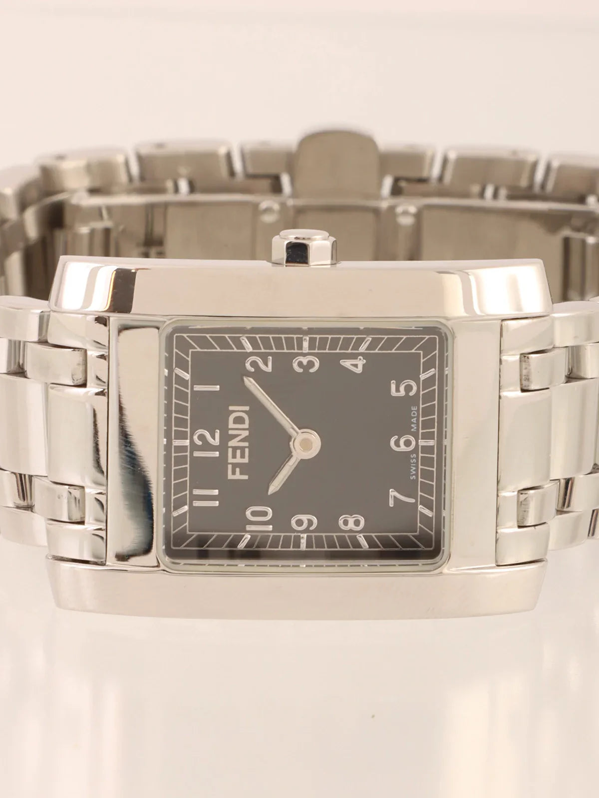 FENDI Classico Watch Silver/Black