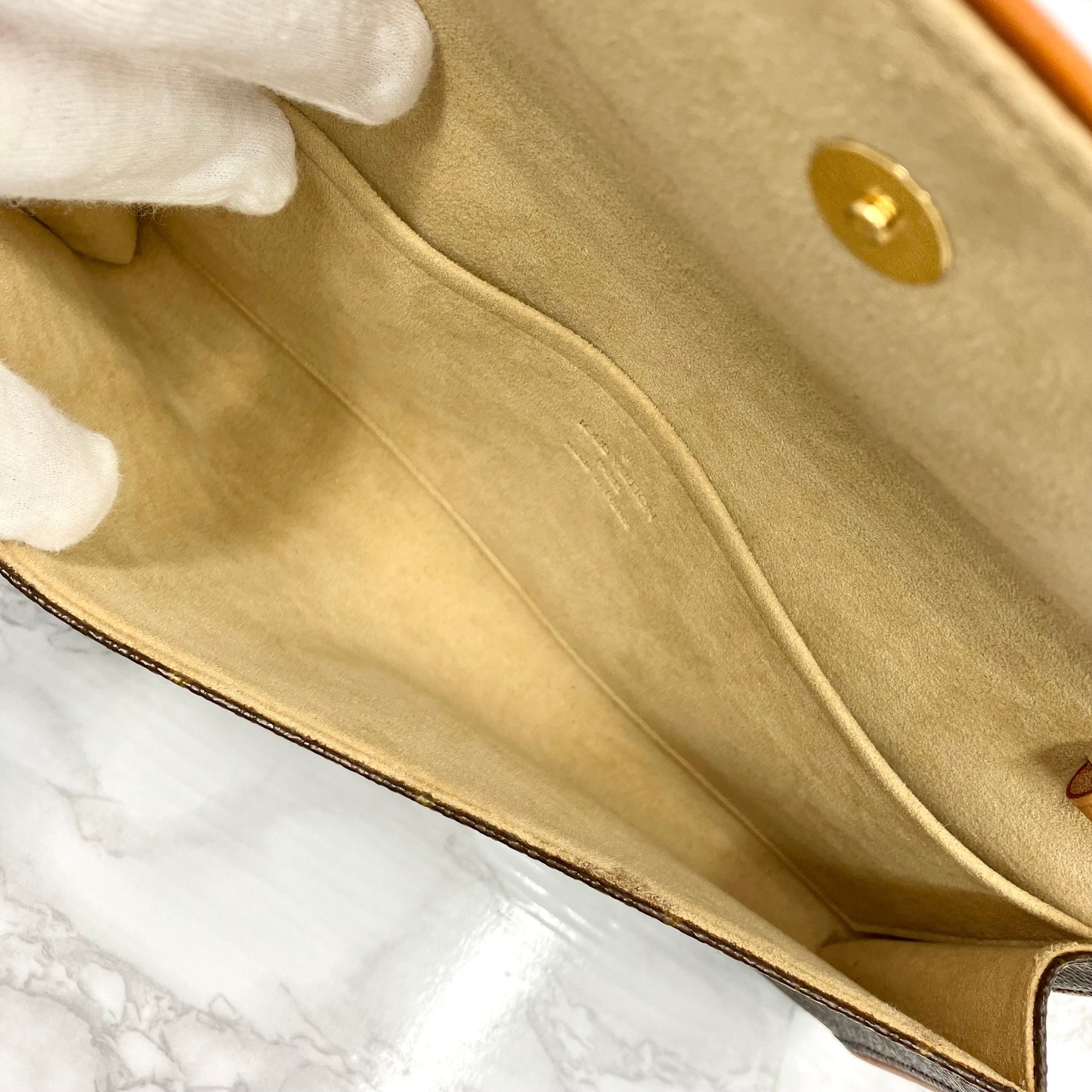 LOUIS VUITTON Monogram Pochette Twin GM