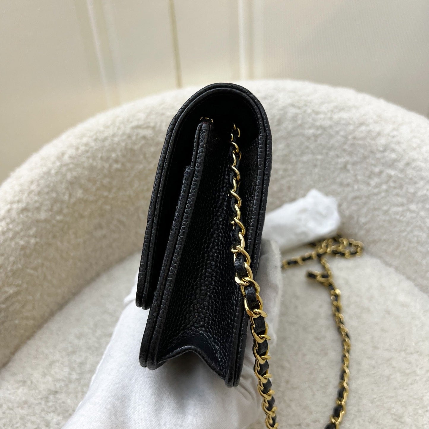 GLM-Classic Wallet on Chain WOC in Black Caviar and GHW