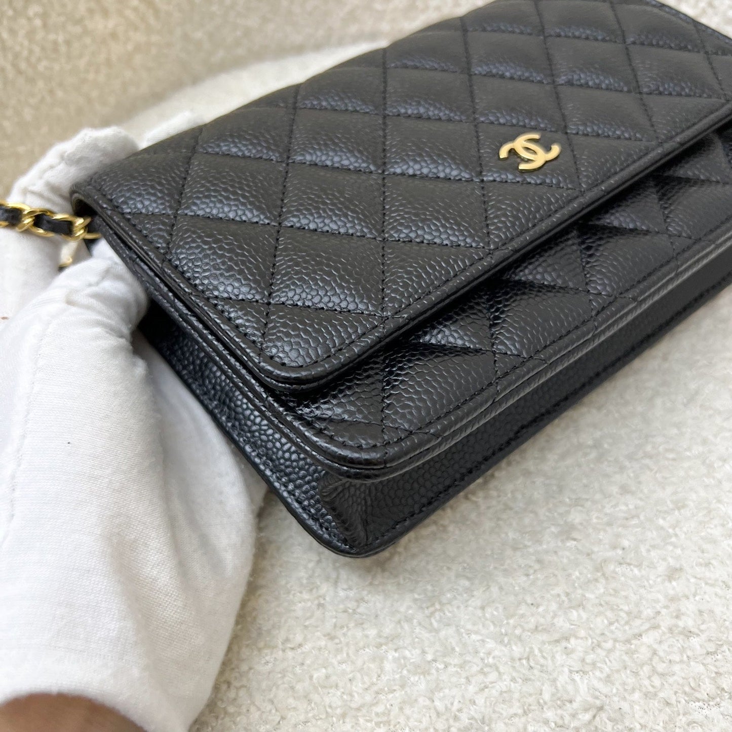 GLM-Classic Wallet on Chain WOC in Black Caviar and GHW
