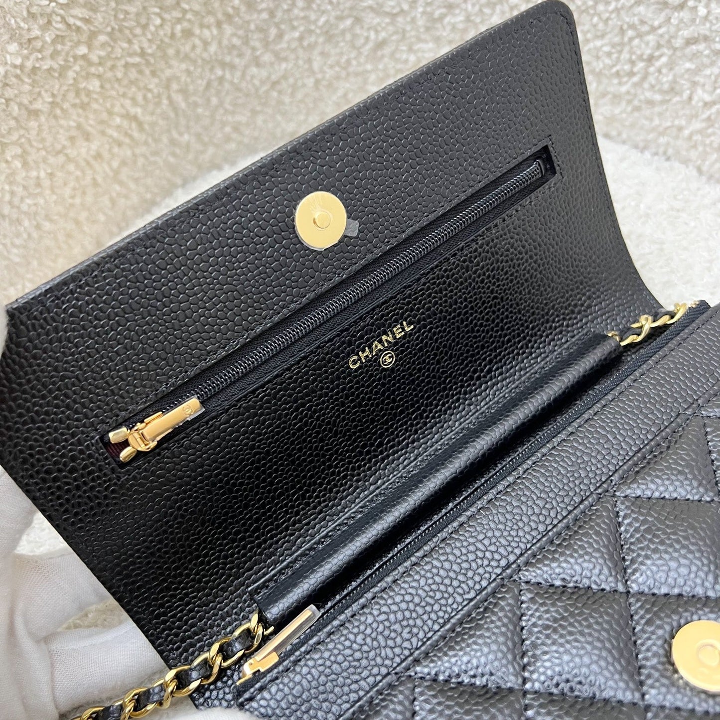 GLM-Classic Wallet on Chain WOC in Black Caviar and GHW