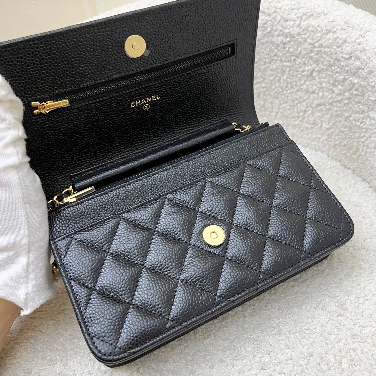 GLM-Classic Wallet on Chain WOC in Black Caviar and GHW