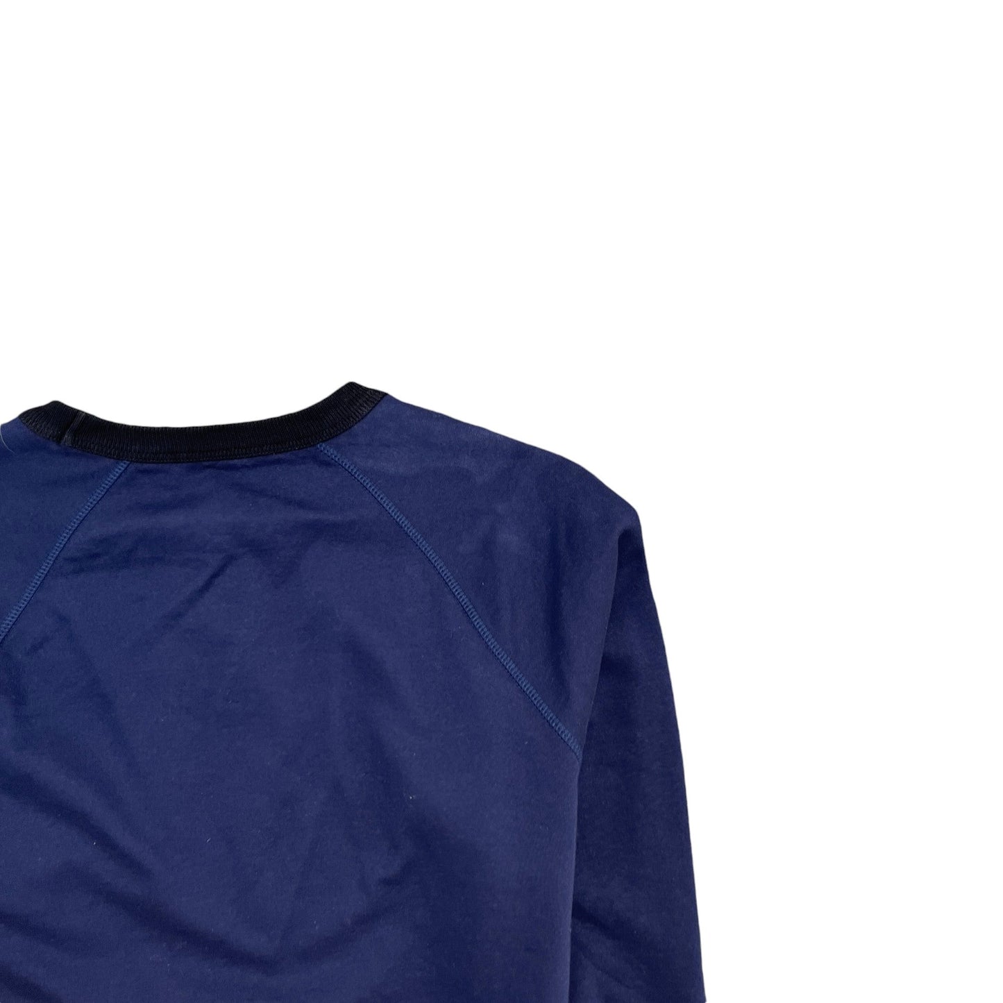 Men's Embroidered Logo Sweatshirt Navy Size L